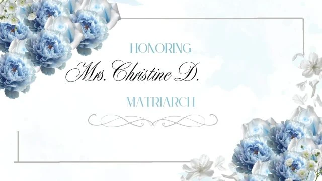 TPCBC 11:00AM Service | Celebration of Life Service for Ms. Christine Druscila Ellison | March 31, 2026 on 31-Mar-26-15:02:09