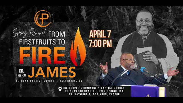 TPCBC 7:00PM Spring Revival Service | From FirstFruits To Fire-Week 1 | April 7, 2026 on 07-Apr-26-23:00:50