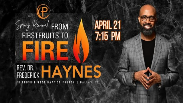 TPCBC 7:15PM Spring Revival Service | From FirstFruits To Fire-Week 3 | April 21, 2026 on 21-Apr-26-23:20:22