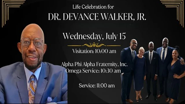 TPCBC 11:00AM Service | Celebration of Life Service for Dr. DeVance Walker, Jr. | July 15, 2026 on 15-Jul-26-15:29:23