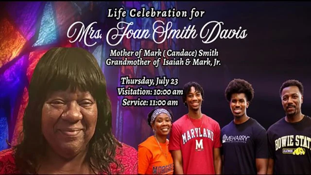 TPCBC 11:00AM Service | Celebration of Life Service for Sis. Joan Smith Davis | July 23, 2026 on 23-Jul-26-15:00:42