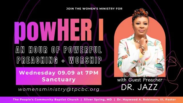 TPCBC 7:00PM Service | powHER I | September 9, 2026 on 09-Sep-26-23:06:12